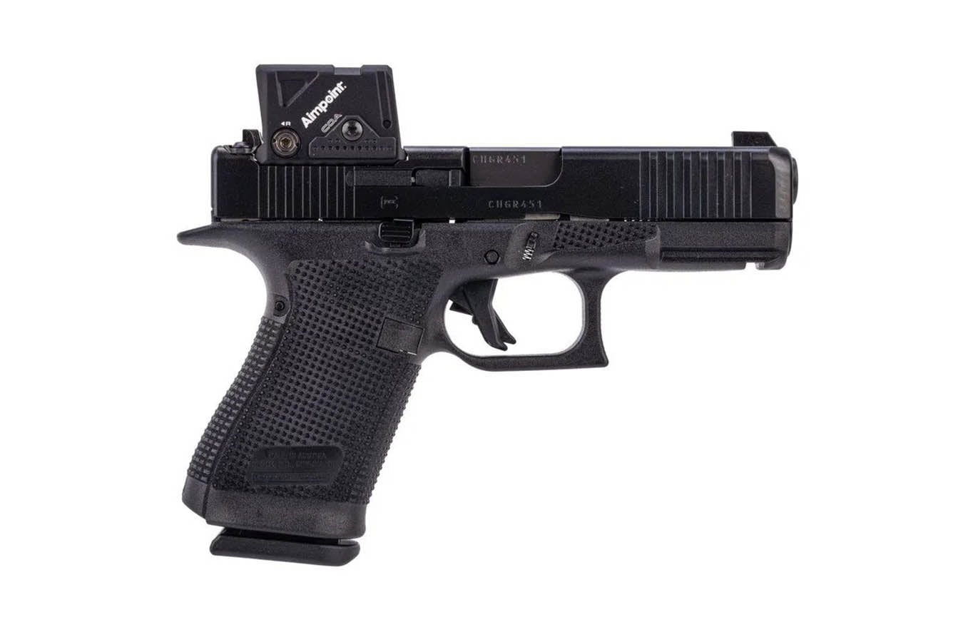 Glock 19 Gen6 MOS 9mm Optic Ready Pistol with Aimpoint COA Red Dot Sight